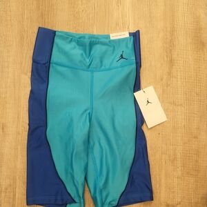 Jordan Women's XS' Blue Biker Shorts